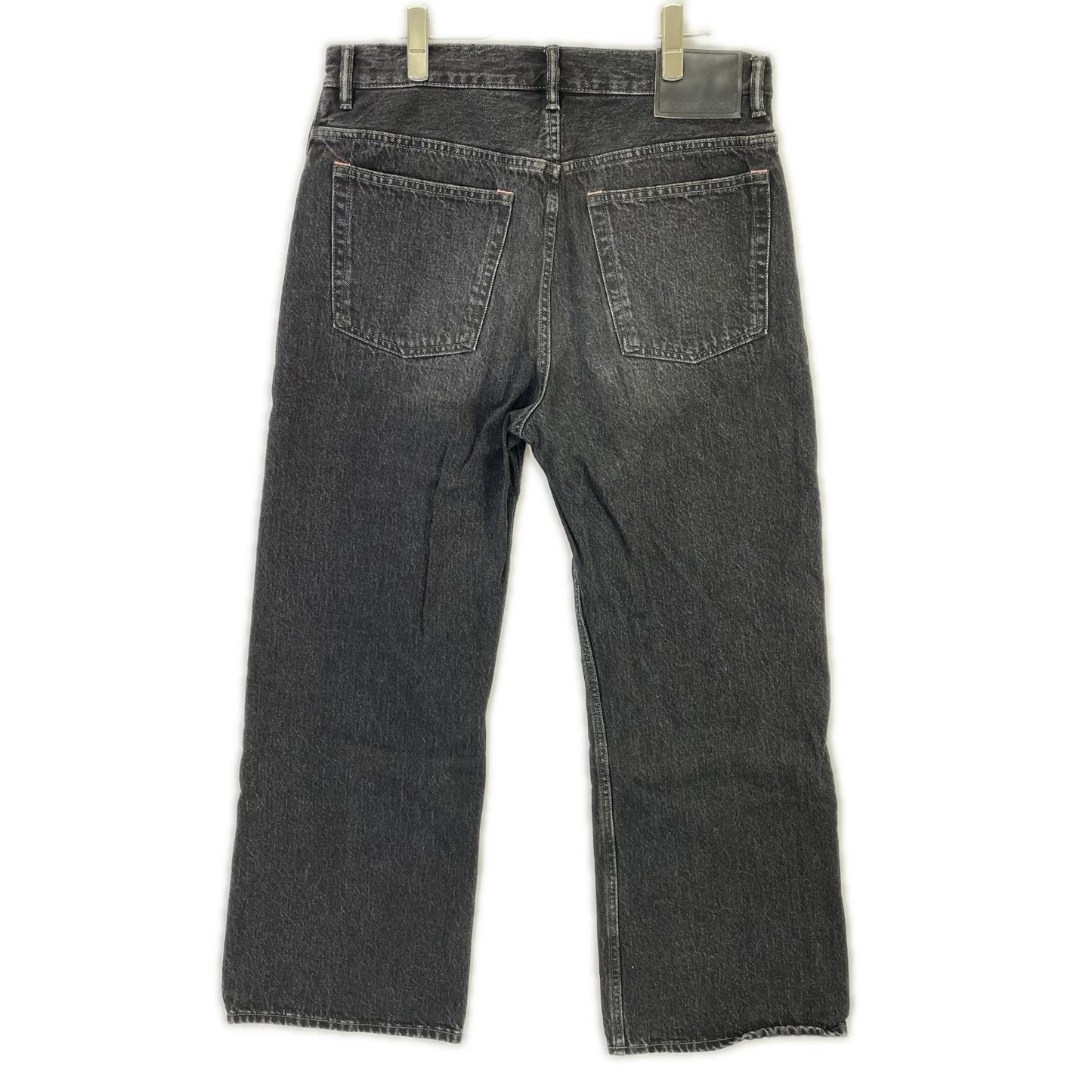 ACNE STUDIOS アクネ ストゥディオズ B00229 2021M Vintage Black ワイドデニムパンツ ボトムス