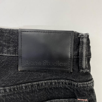 ACNE STUDIOS アクネ ストゥディオズ B00229 2021M Vintage Black ワイドデニムパンツ ボトムス