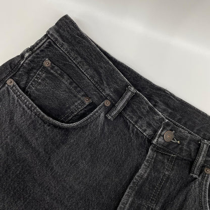 ACNE STUDIOS アクネ ストゥディオズ B00229 2021M Vintage Black ワイドデニムパンツ ボトムス