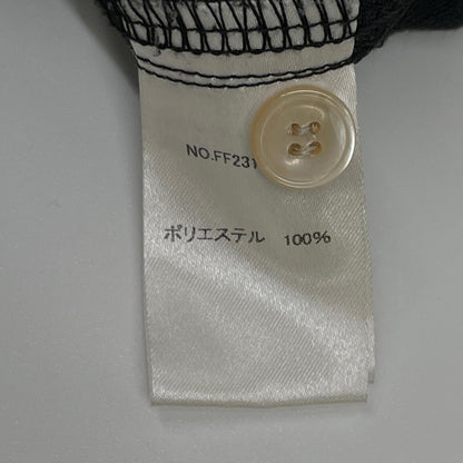 foufou フーフー FF231BL03 ブラック vneck easy long blouse ブラウス トップス