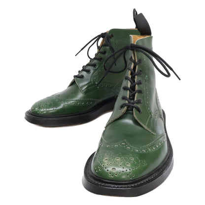 Tricker's トリッカーズ 90's M2508 MALTON モールトン ブローグ カントリーブーツ シューズ