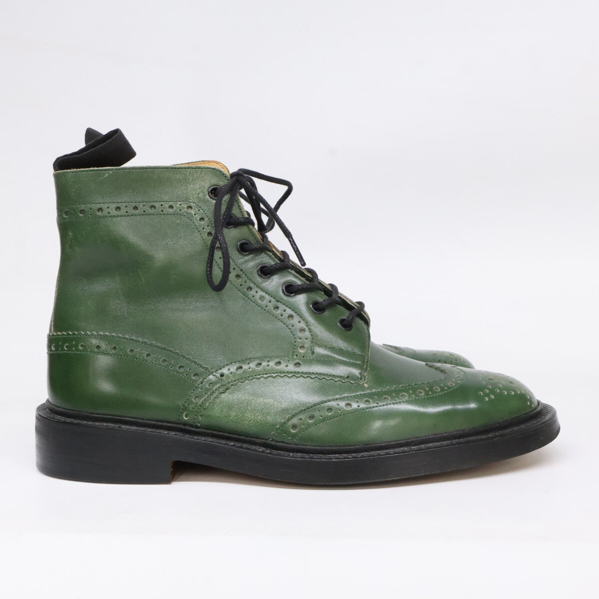 Tricker's トリッカーズ 90's M2508 MALTON モールトン ブローグ カントリーブーツ シューズ