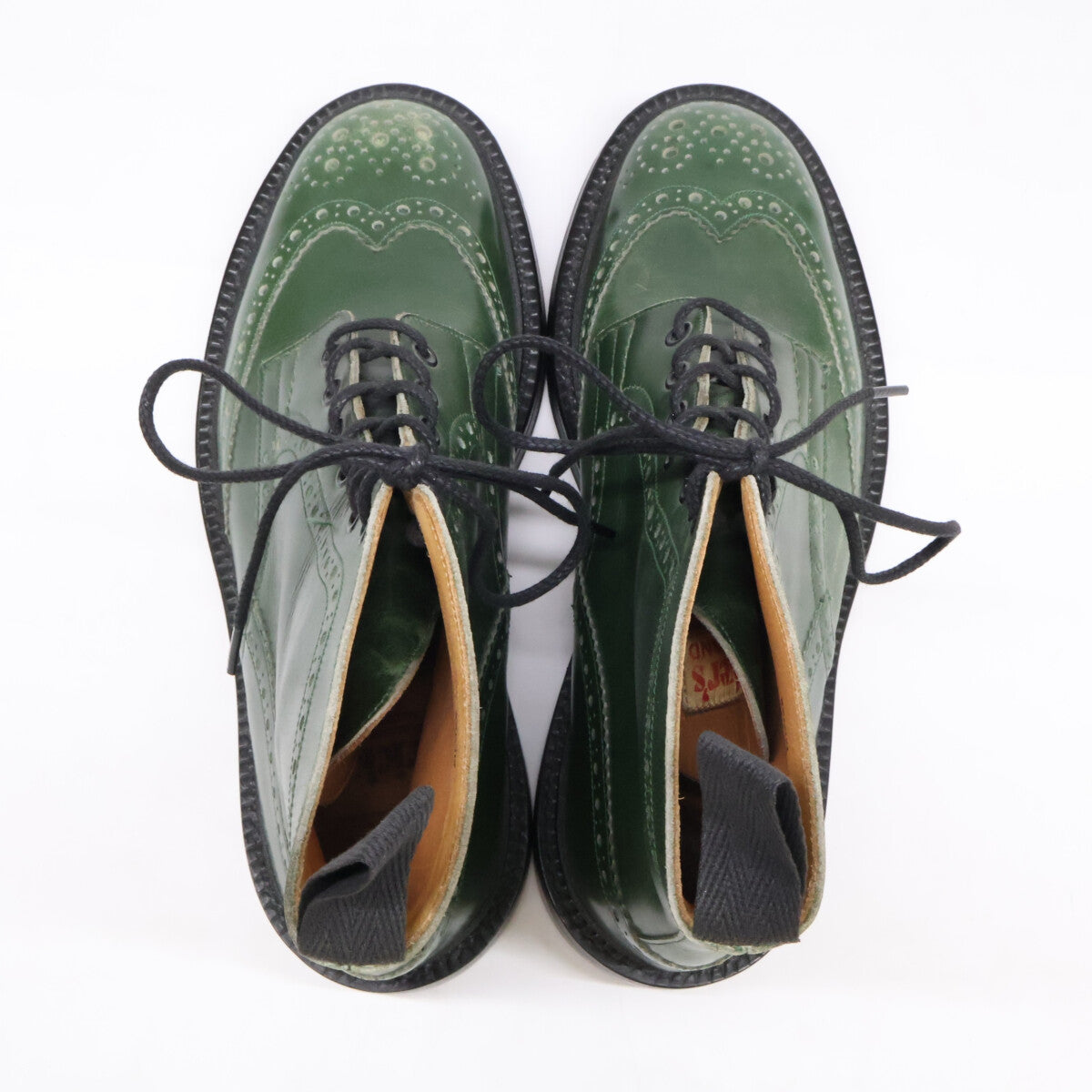 Tricker's トリッカーズ 90's M2508 MALTON モールトン ブローグ カントリーブーツ シューズ