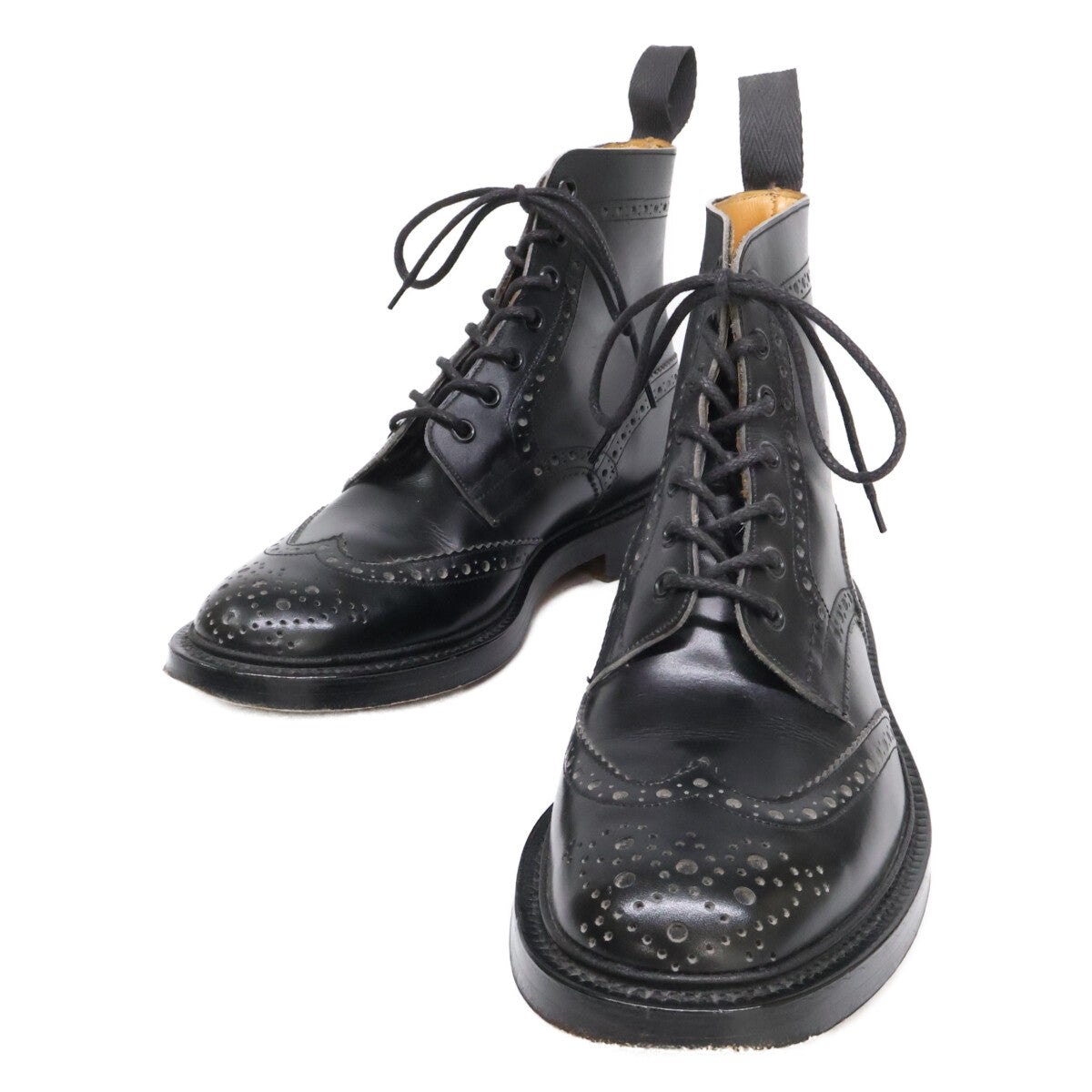 Tricker's トリッカーズ 90's M2508 MALTON モールトン ブローグ カントリーブーツ シューズ