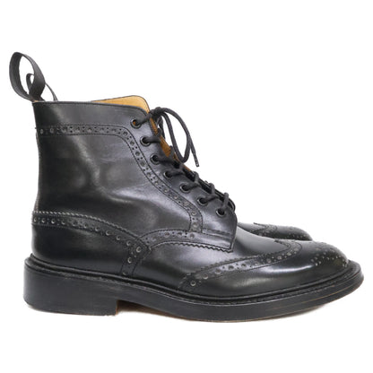 Tricker's トリッカーズ 90's M2508 MALTON モールトン ブローグ カントリーブーツ シューズ
