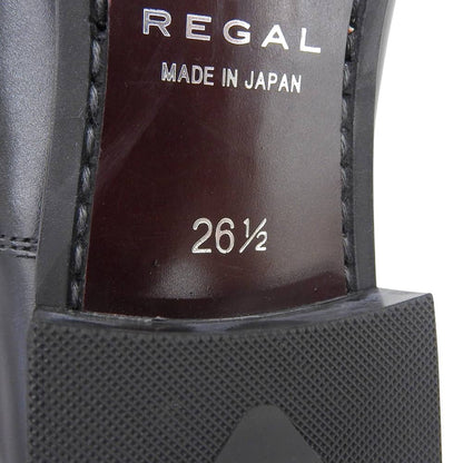 REGAL リーガル 美品 ストレートチップシューズ メンズ ブラック 26.5cm 21VR シューズ