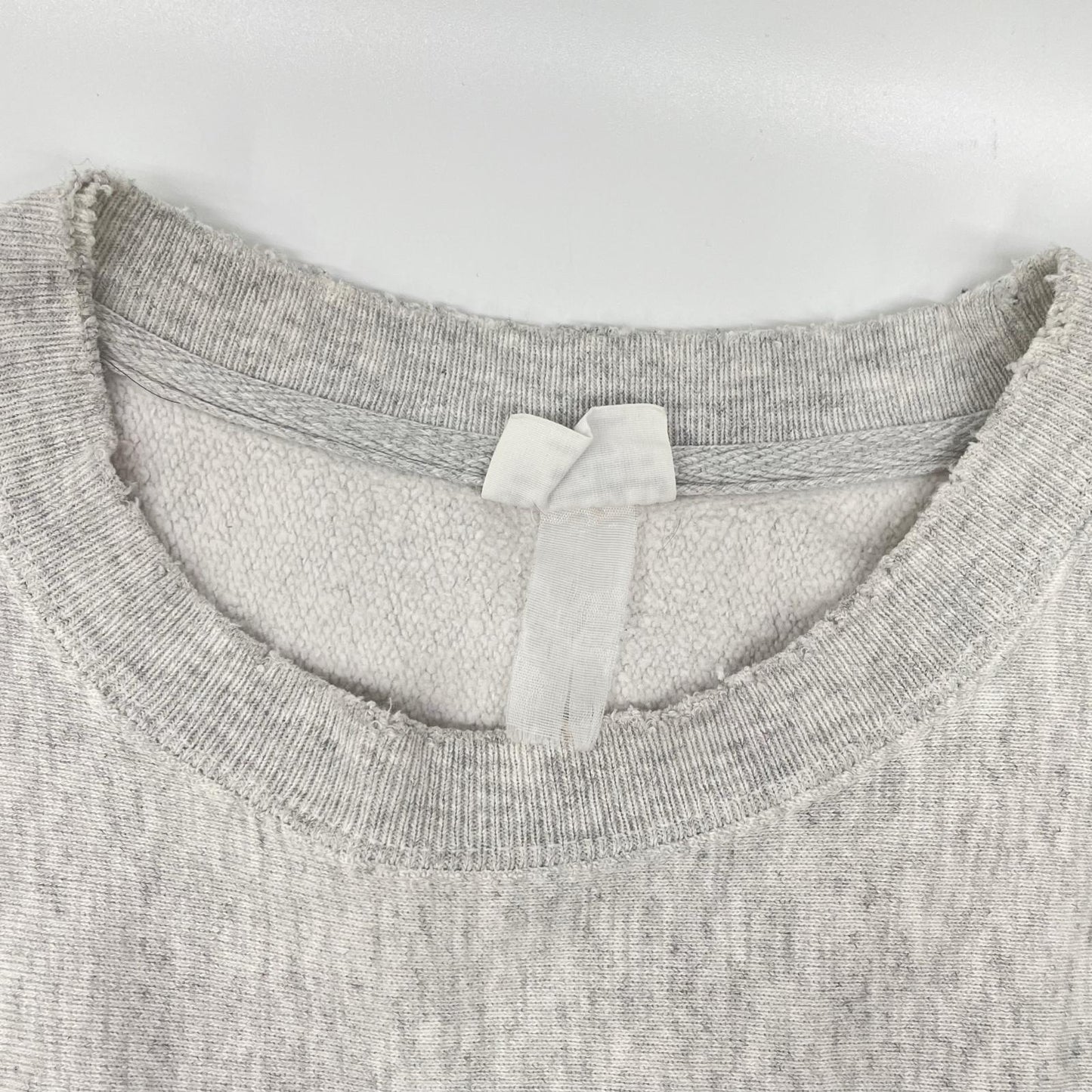 Champion チャンピオン HONDURAS製 グレー カレッジロゴ リバースウィーブ スウェット トップス