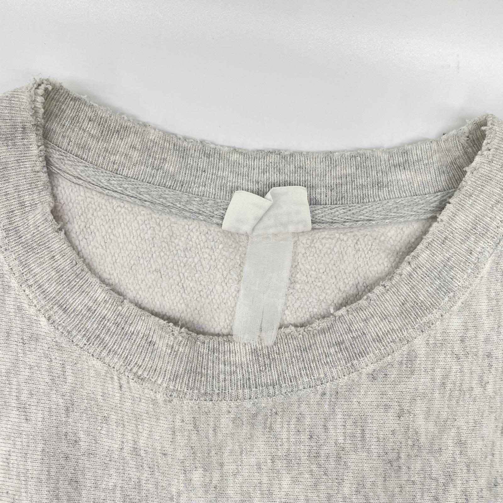 Champion チャンピオン HONDURAS製 グレー カレッジロゴ リバースウィーブ スウェット トップス