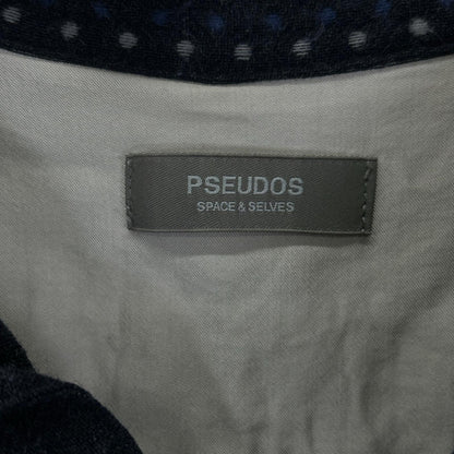 PSEUDOS シュードス 222PSE005 ネイビー OC PULLOVER SHIRT シャツ トップス