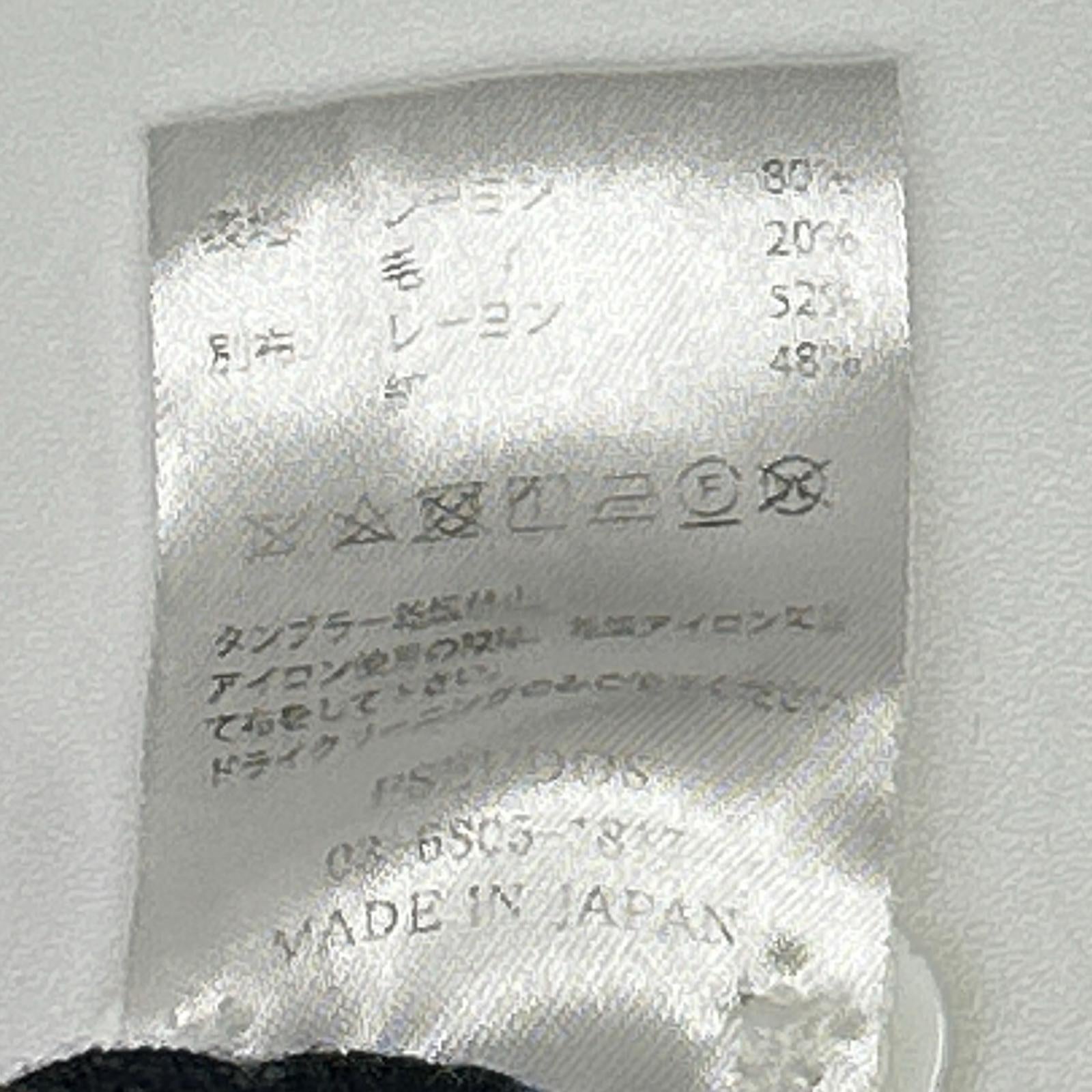 PSEUDOS シュードス 222PSE005 ネイビー OC PULLOVER SHIRT シャツ トップス