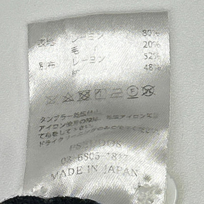 PSEUDOS シュードス 222PSE005 ネイビー OC PULLOVER SHIRT シャツ トップス