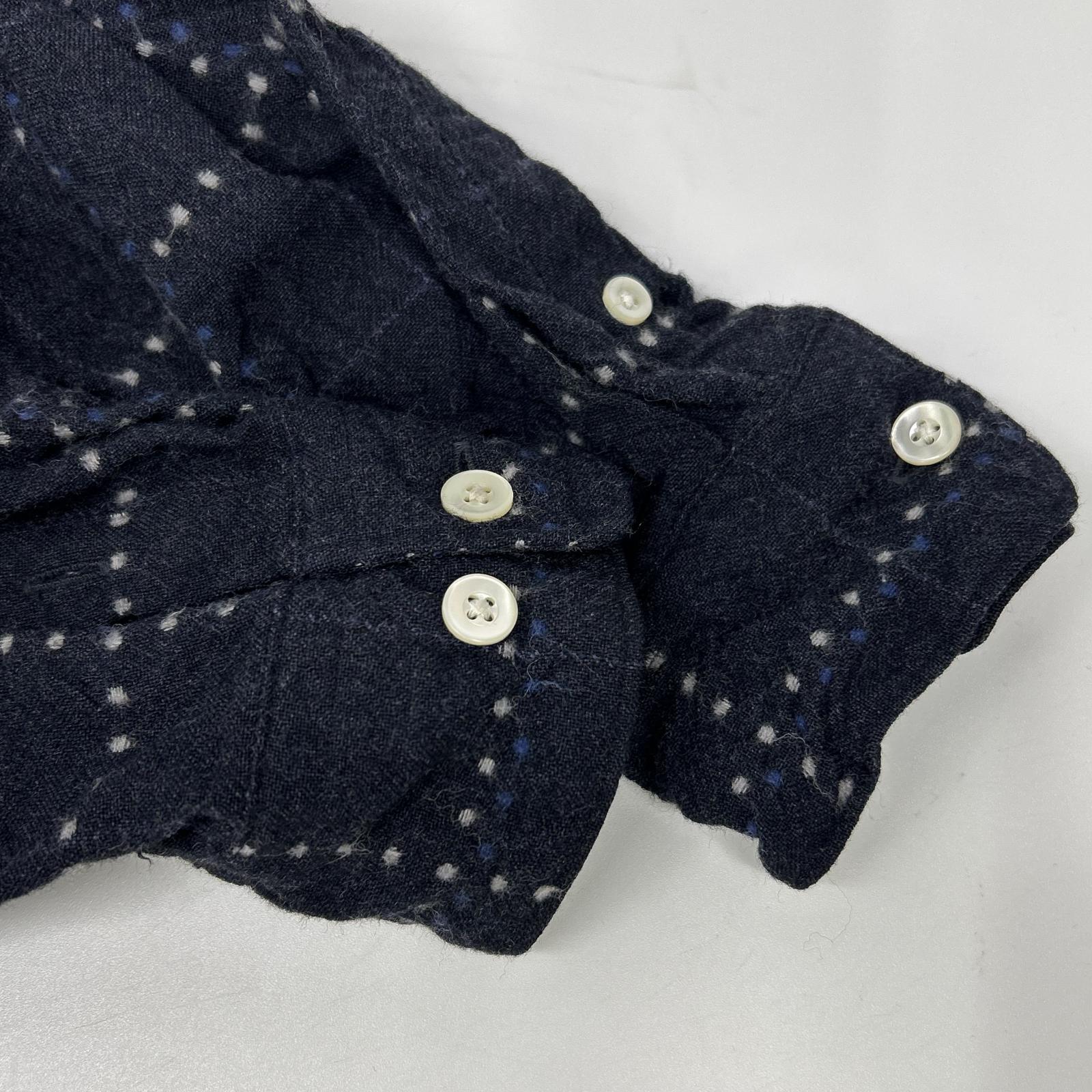 PSEUDOS シュードス 222PSE005 ネイビー OC PULLOVER SHIRT シャツ トップス