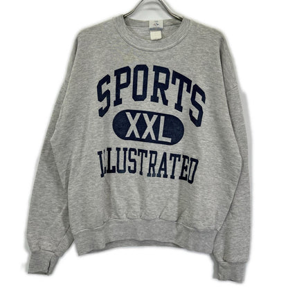 JERZEES ジャージーズ グレー SPORTS XXL ILLUSTRATED スウェット トップス