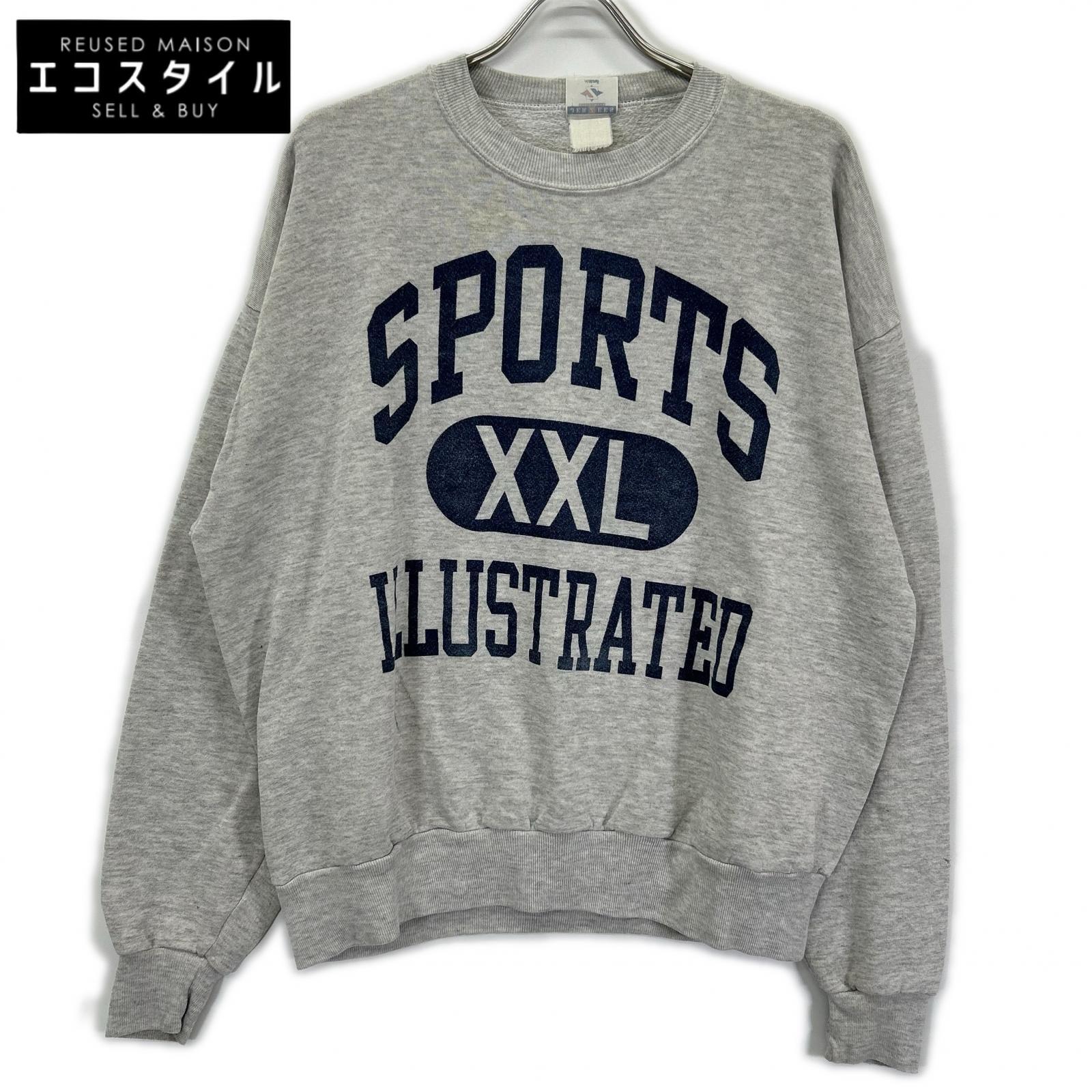 JERZEES ジャージーズ グレー SPORTS XXL ILLUSTRATED スウェット トップス