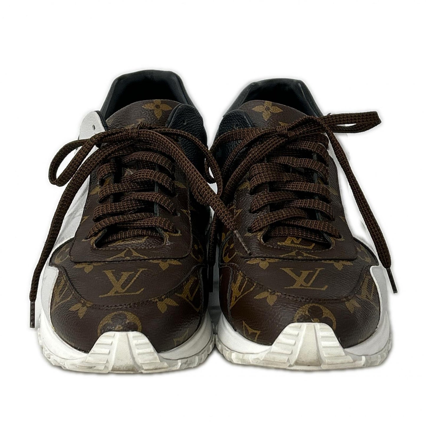 LOUIS VUITTON ルイヴィトン 【美品】1A3N7S ランアウェイ・ライン モノグラム・キャンバス スニーカー シューズ