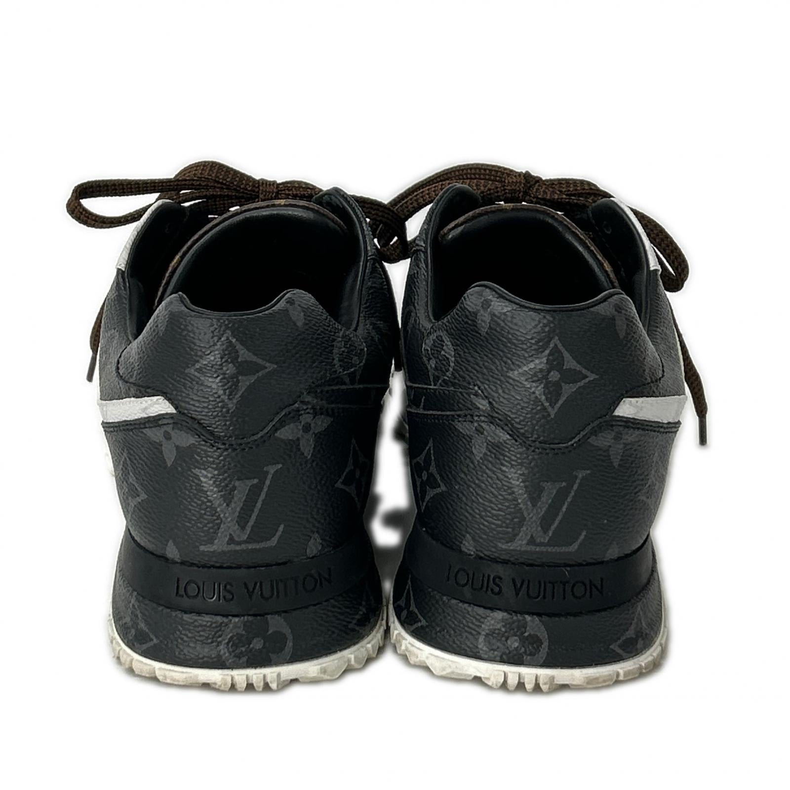 LOUIS VUITTON ルイヴィトン 【美品】1A3N7S ランアウェイ・ライン モノグラム・キャンバス スニーカー シューズ