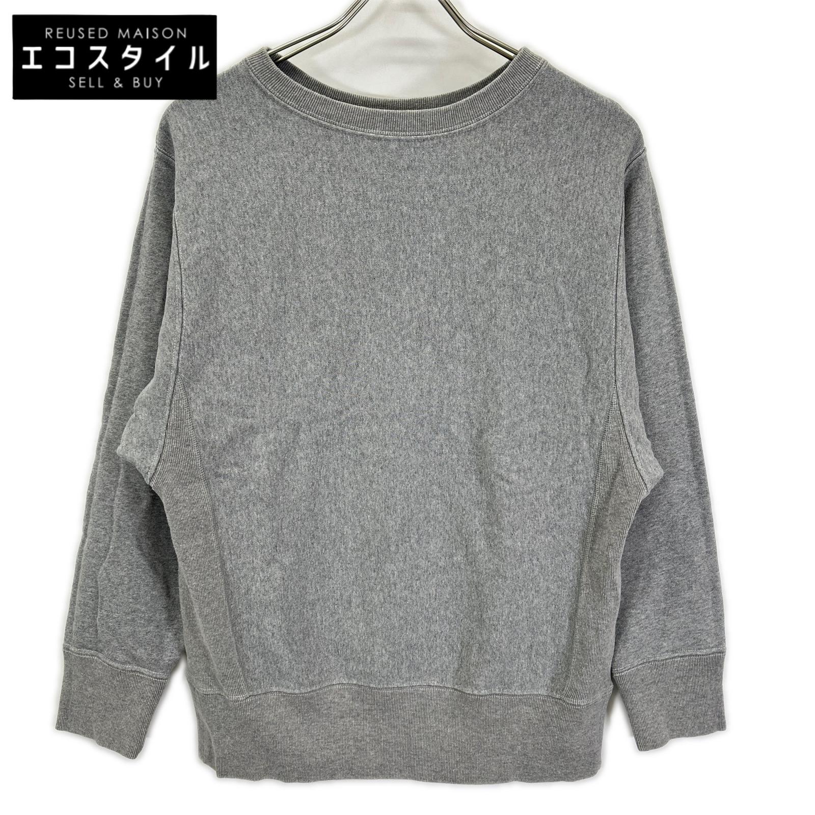 R.H VINTAGE ロンハーマンヴィンテージ 1079 グレー コットン100 クルーネック スウェット トップス