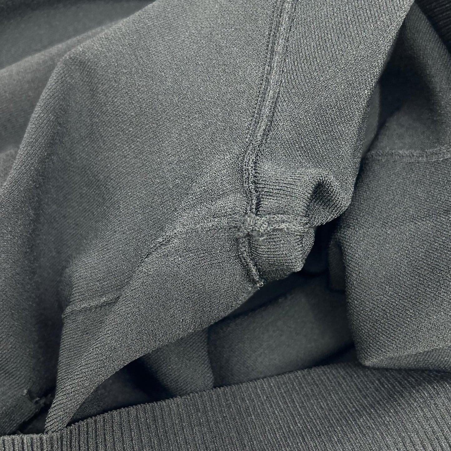 ACNE STUDIOS アクネ ストゥディオズ Misty PSS15 ブラック ジップ付 ニット トップス