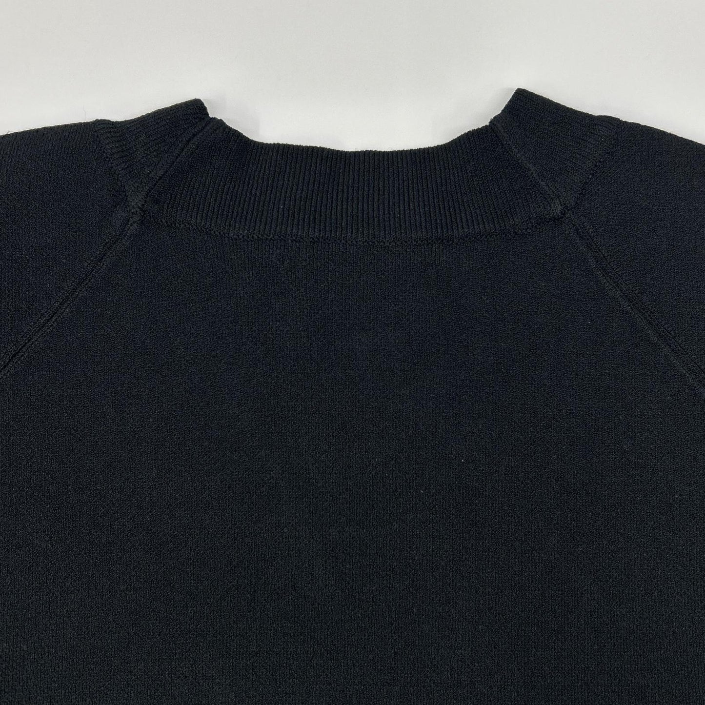 ACNE STUDIOS アクネ ストゥディオズ Misty PSS15 ブラック ジップ付 ニット トップス