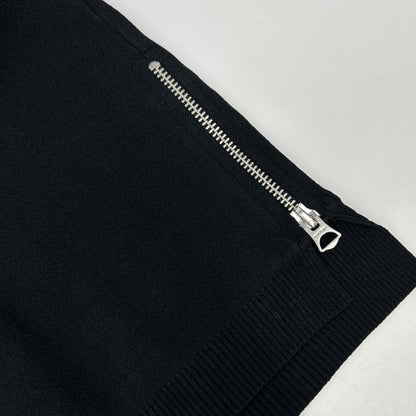 ACNE STUDIOS アクネ ストゥディオズ Misty PSS15 ブラック ジップ付 ニット トップス