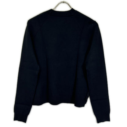 ACNE STUDIOS アクネ ストゥディオズ Misty PSS15 ブラック ジップ付 ニット トップス