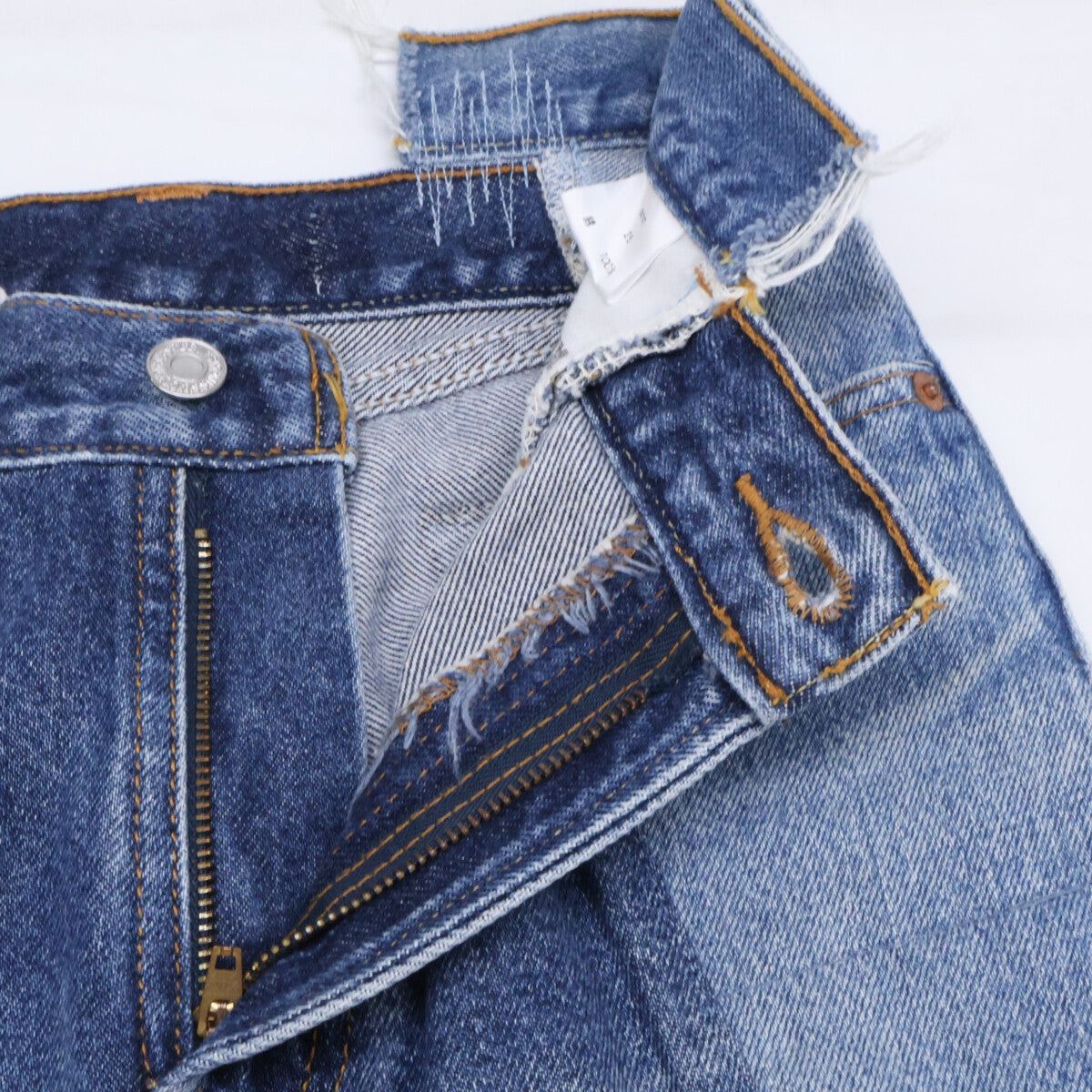 jonnlynx JL105-PT127 distressed cut-off denim pants bottoms
