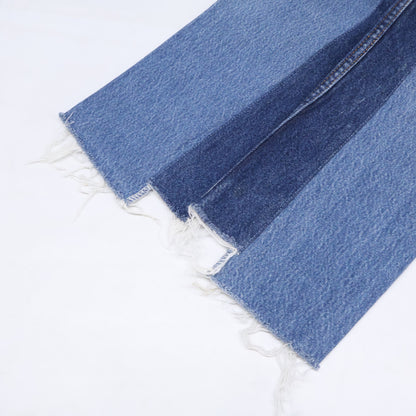 jonnlynx JL105-PT127 distressed cut-off denim pants bottoms