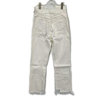 jonnlynx ジョンリンクス JL107-PT127 ホワイト コットン100 デニムパンツ ボトムス