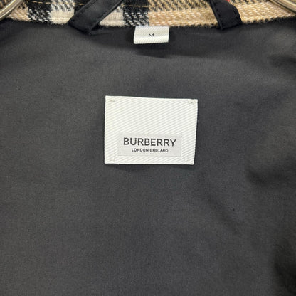 BURBERRY バーバリー ブラウン ノバチェック ウール CATERHAM BLOCK SHIRT ジャケット