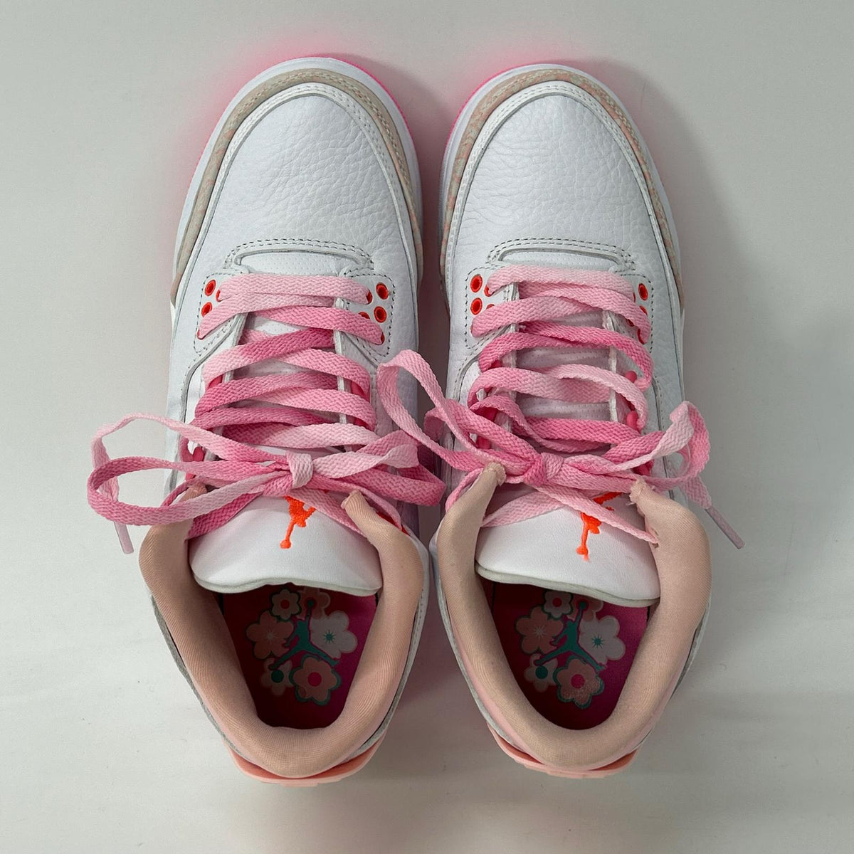 NIKE ナイキ 【新品同様】II0599-600 GS Air Jordan 3 Retro Spring Flowers スニーカー シューズ