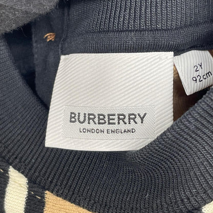 BURBERRY バーバリー 8022668 ブラウン ストライプ 長袖 ワンピース ワンピース