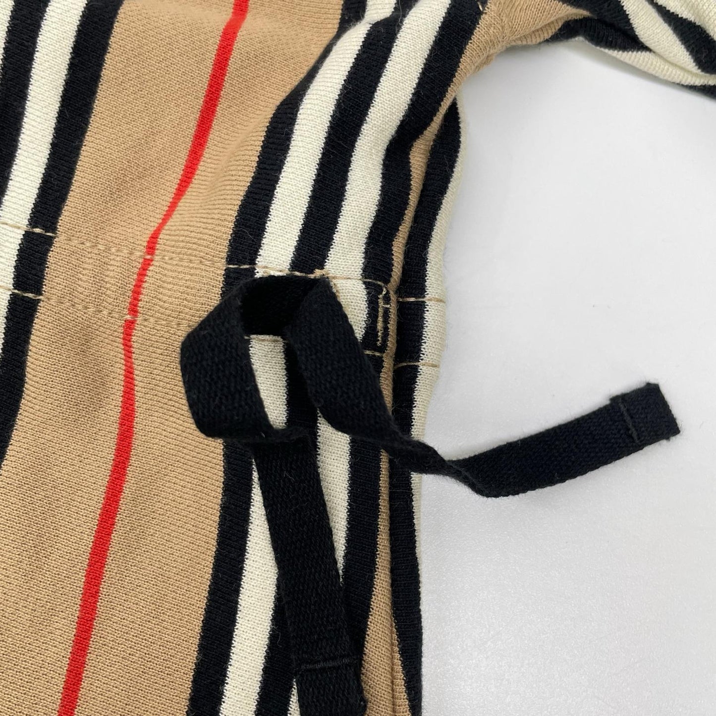 BURBERRY バーバリー 8022668 ブラウン ストライプ 長袖 ワンピース ワンピース
