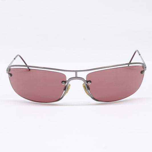 GIORGIOARMANI ジョルジオアルマーニ 1531 1144/75 スクエアシェイプ ツーポイント サングラス