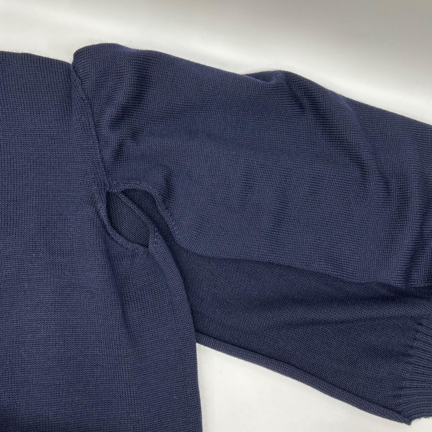 JILSANDER ジルサンダー J02GP0006 ネイビー ウール オーバー ニット トップス