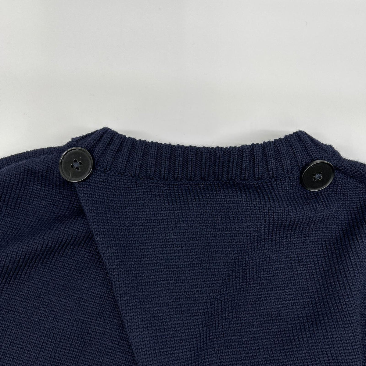 JILSANDER ジルサンダー J02GP0006 ネイビー ウール オーバー ニット トップス