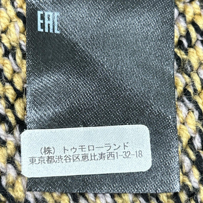 DRIES VAN NOTEN ドリスヴァンノッテン 23AW イエロー アルパカ×メリノウール フロール カーディガン トップス