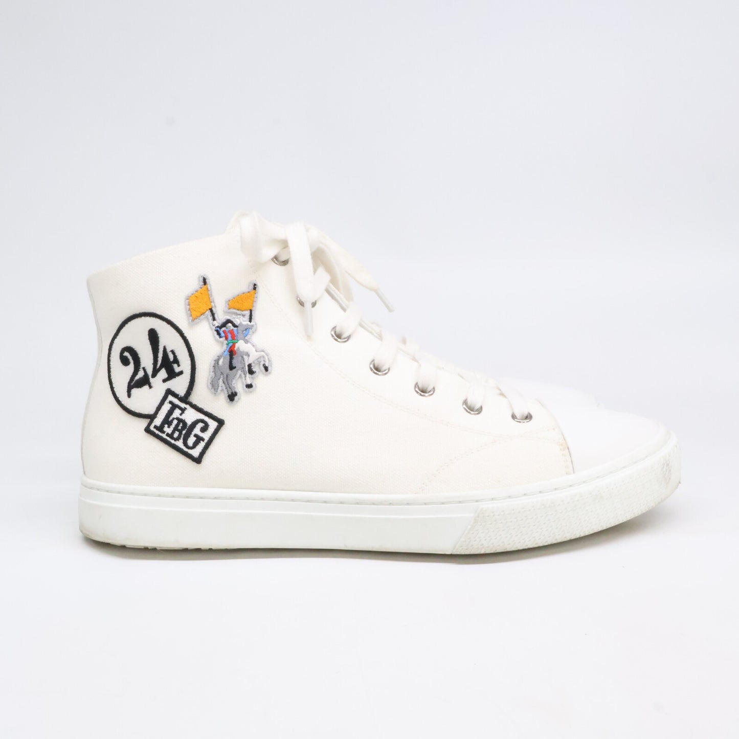 HERMES エルメス イリコ キャンバス ハイカットスニーカー シューズ