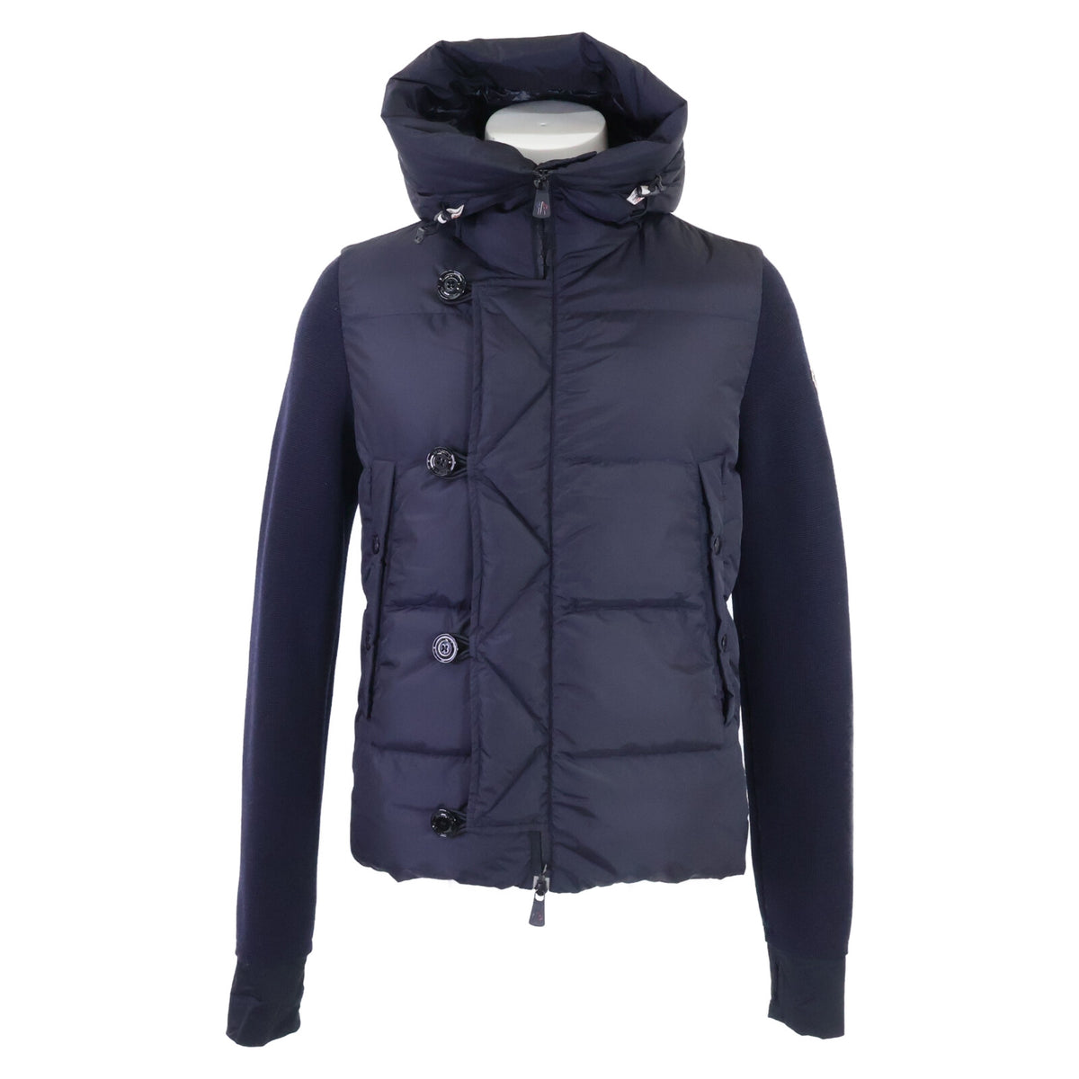 MONCLER モンクレール GRENOBLE グルノーブル C209794010000 MAGLIONE TRICOT CARDIGAN ニット/ダウン切替 フーディジャケット ジャケット
