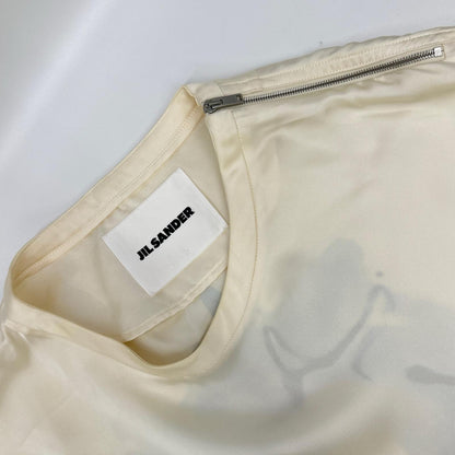 JILSANDER ジルサンダー 24SS ホワイト ドラゴンプリント カットソー トップス