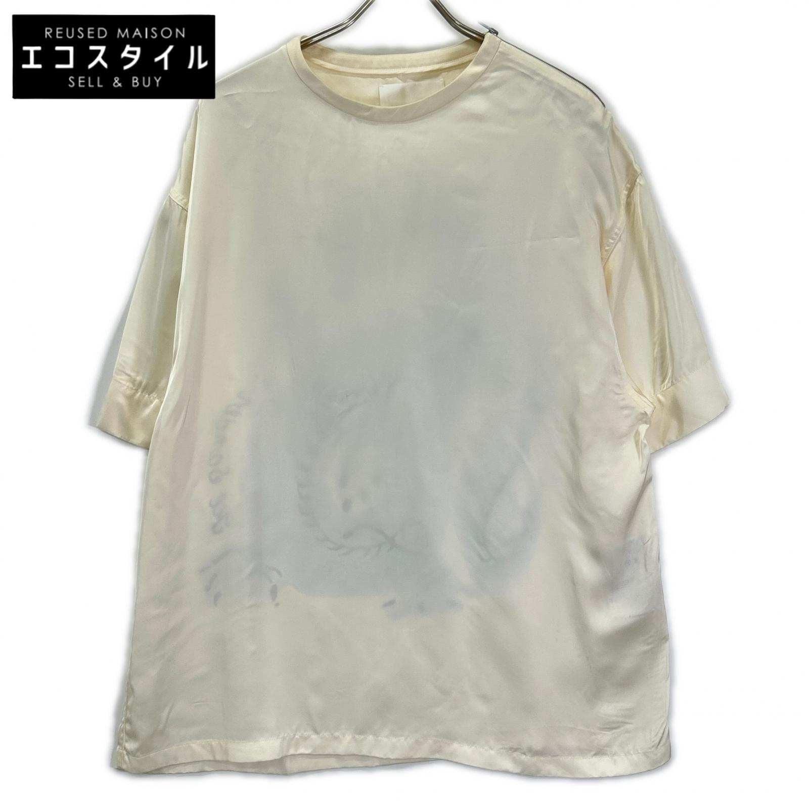 JILSANDER ジルサンダー 24SS ホワイト ドラゴンプリント カットソー トップス