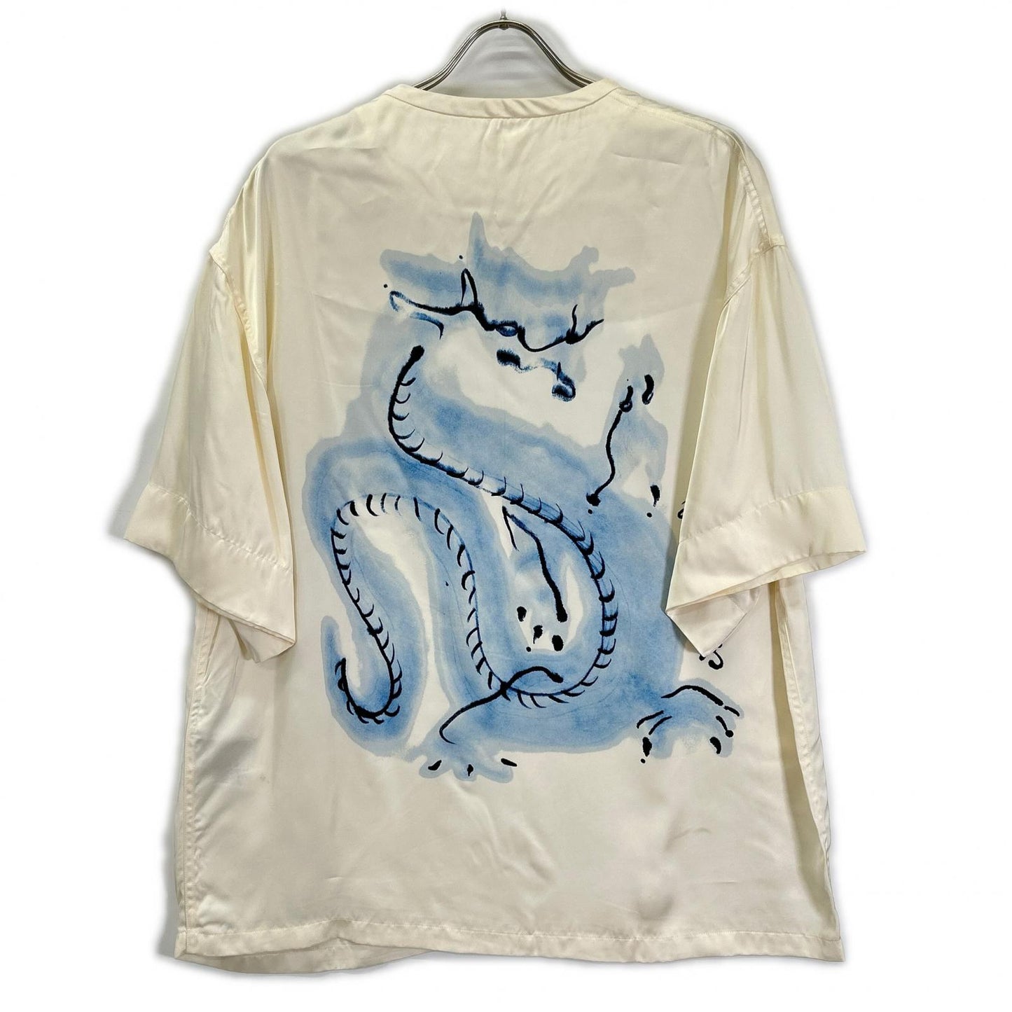 JILSANDER ジルサンダー 24SS ホワイト ドラゴンプリント カットソー トップス