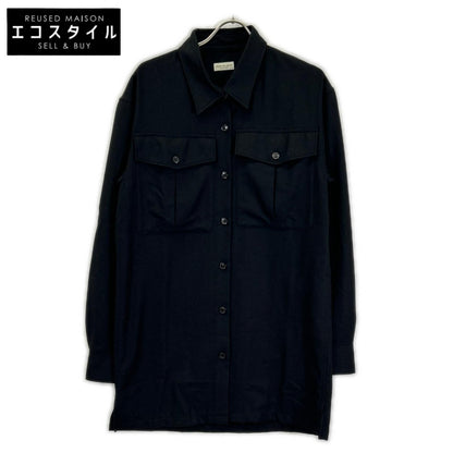 DRIES VAN NOTEN ドリスヴァンノッテン ブラック cross tris 7070 W.W. シャツ トップス