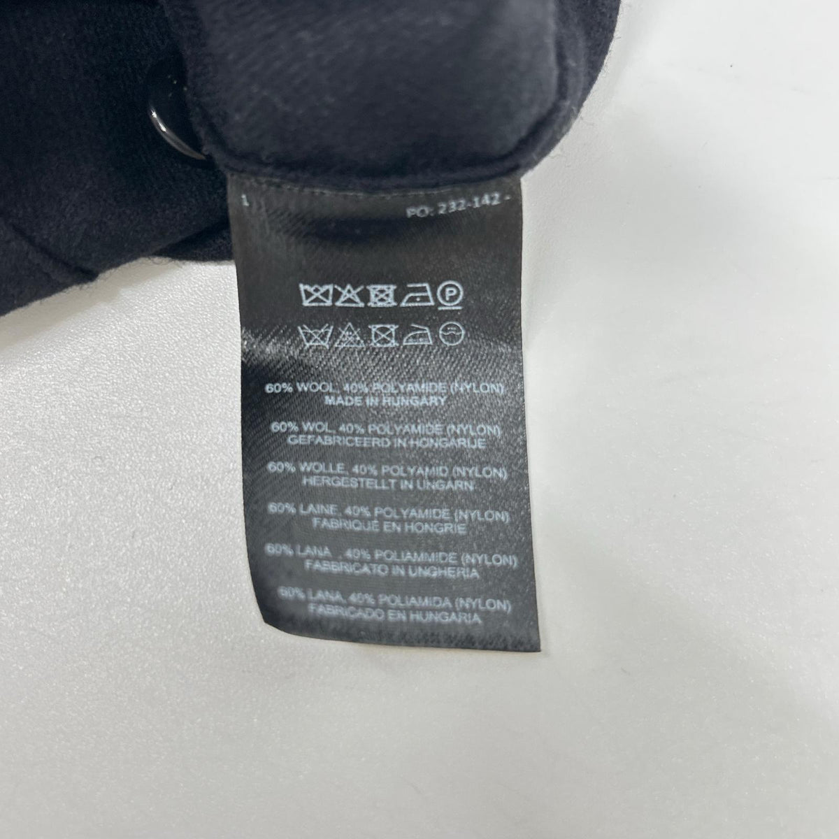 DRIES VAN NOTEN black cross tris 7070 W.W. shirt