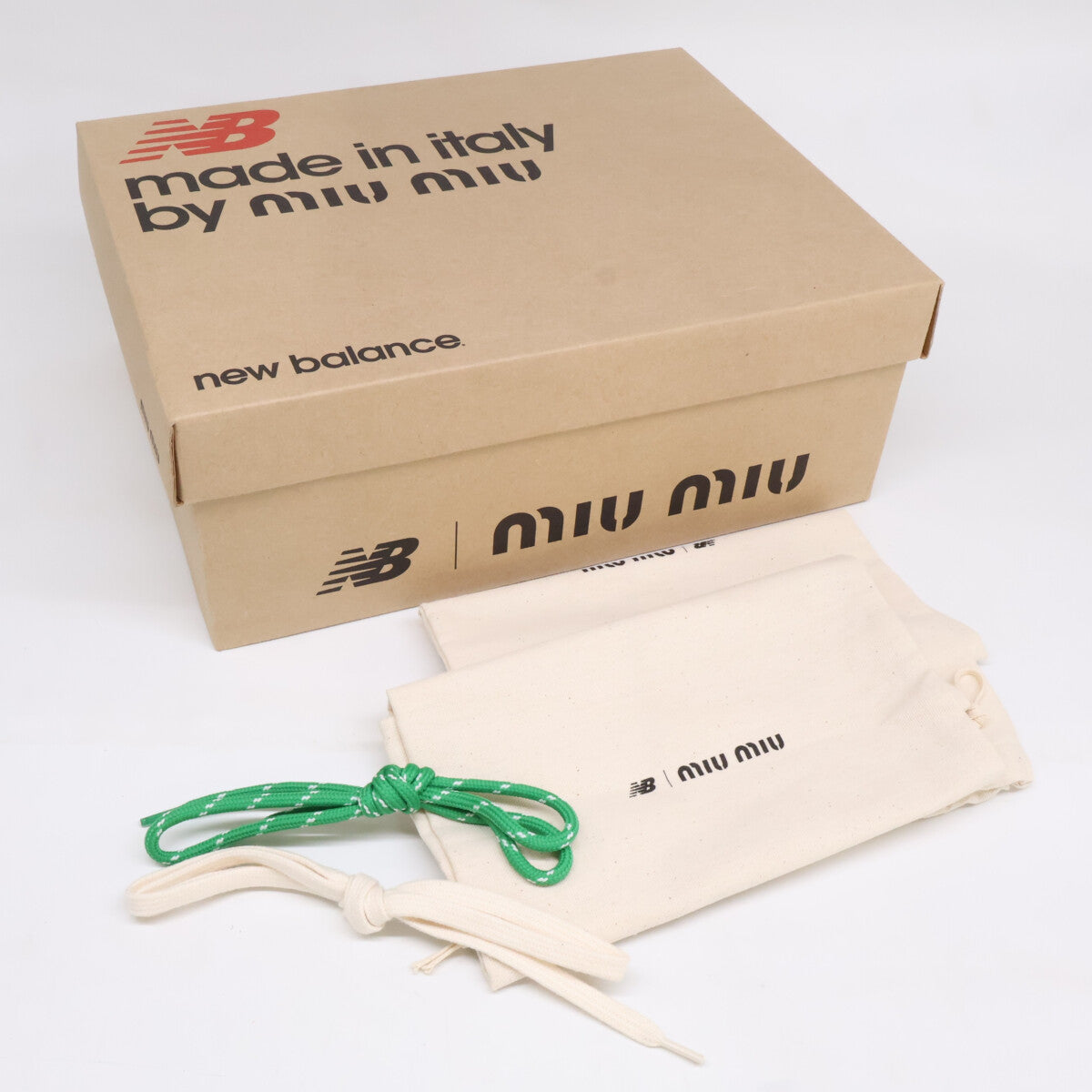 MIUMIU ミュウミュウ ｘNew Balance ニューバランス 530SL スエード スニーカー シューズ