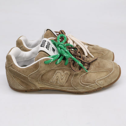 MIUMIU ミュウミュウ ｘNew Balance ニューバランス 530SL スエード スニーカー シューズ