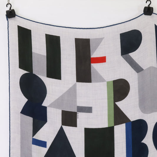 HERMÈS Excellent condition JeudAdresse cashmere x silk Carré 100 scarf