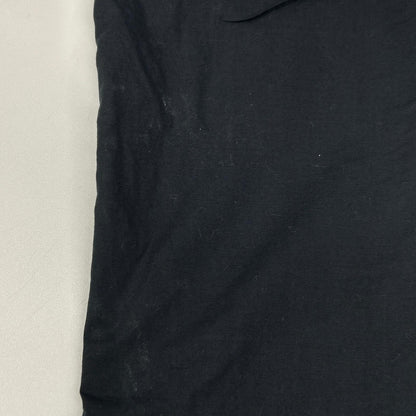 STONE ISLAND ストーンアイランド ネイビー ロゴパッチ付き テーパードカーゴパンツ ボトムス