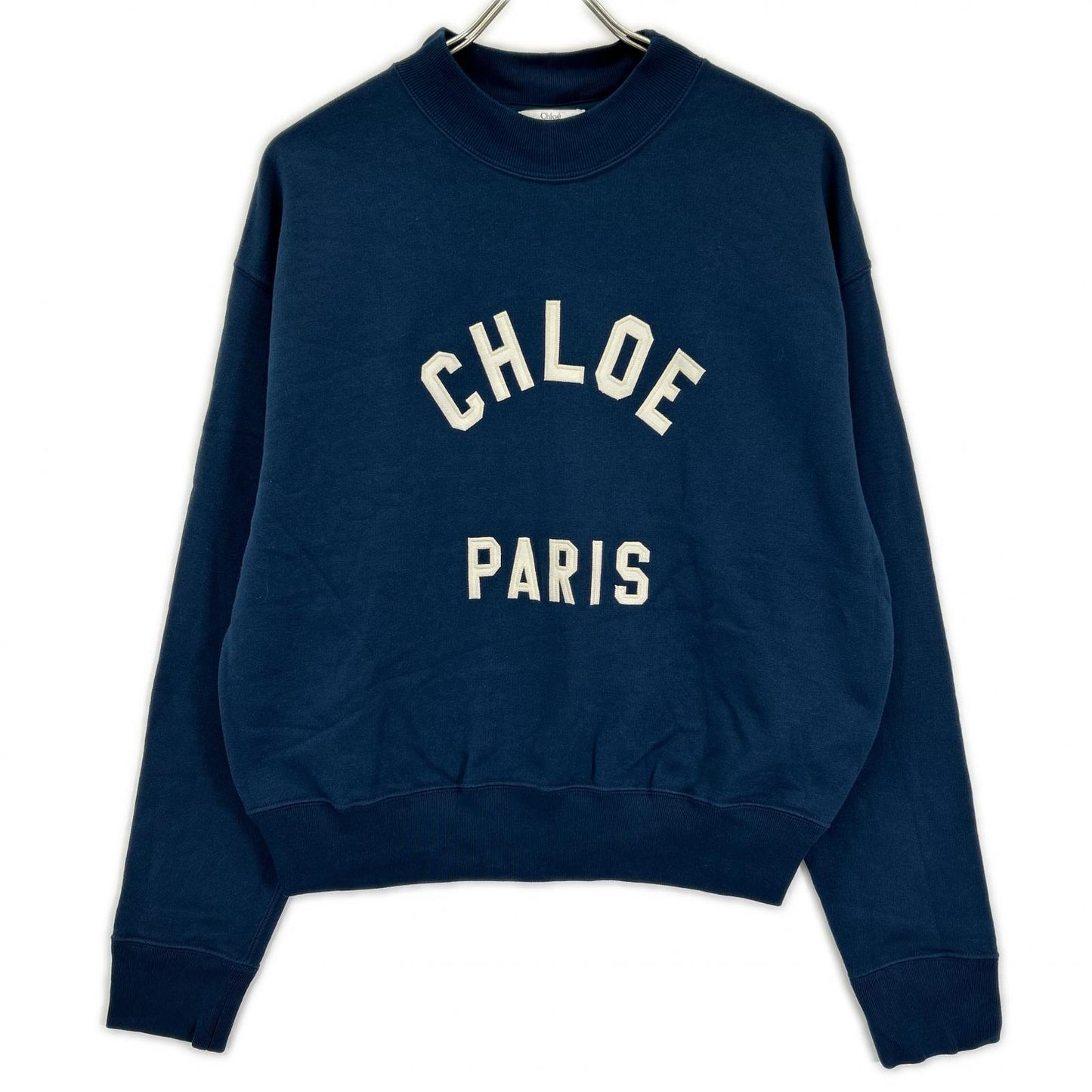Chloe クロエ ネイビー CHLOE PARIS スウェット トップス