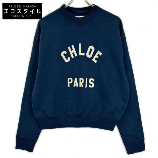Chloe クロエ ネイビー CHLOE PARIS スウェット トップス