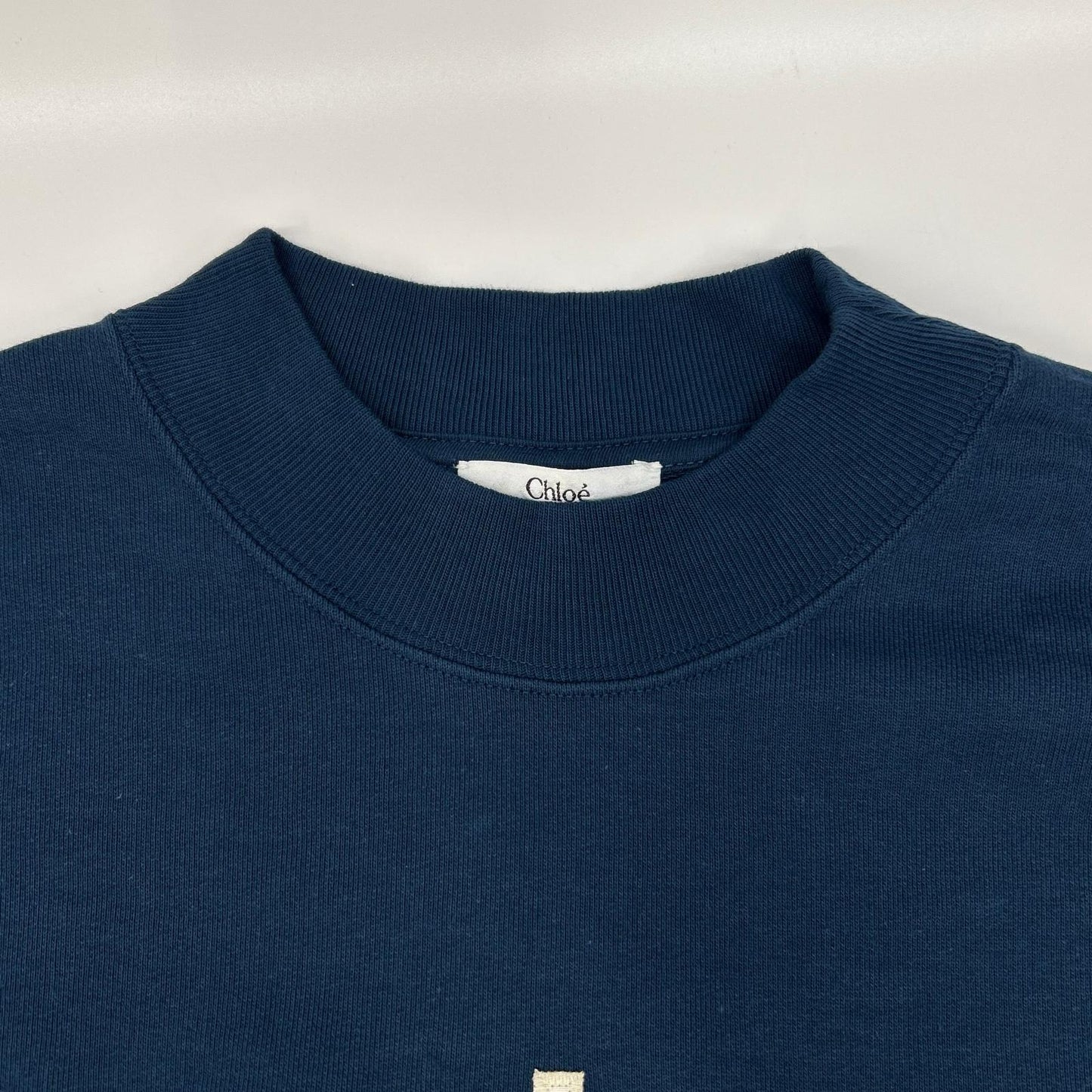 Chloe クロエ ネイビー CHLOE PARIS スウェット トップス